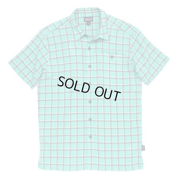 画像1: Patagonia Men's A/C Shirt パタゴニア A/Cシャツ 半袖シャツ チェックシャツ オーガニックコットン [新品]