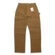 画像1: Carhartt B01-BRN カーハート ダブルニー ダックワークパンツ ペインターパンツ アメリカ製 USA製 Made in USA デッドストック［新品（IRR）］ (1)