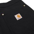 画像5: Carhartt B01-BLK カーハート ダブルニー ダックワークパンツ ペインターパンツ アメリカ製 USA製 Made in USA デッドストック［新品（IRR）］ (5)