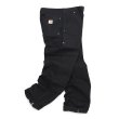 画像8: Carhartt B01-BLK カーハート ダブルニー ダックワークパンツ ペインターパンツ アメリカ製 USA製 Made in USA デッドストック［新品（IRR）］ (8)